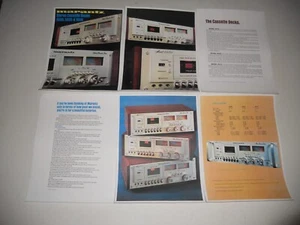 Folleto de audio Marantz '77 cubiertas de casete de cinta 5030, 5025, 5010 6 páginas, especificaciones - Imagen 1 de 3