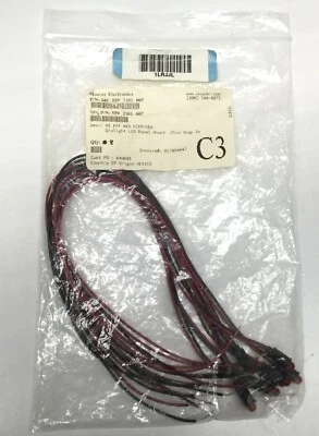 Lot of 8 New Dialight 559-2101-007 LED Panel Mount Indicator, Red, 6.35mm, 5V - Image 1 of 3