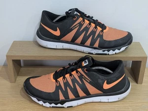 Nike Men's Free Trainer 5.0 V6 Training Shoe Size UK 10 EU 45 Black Orange - Picture 1 of 13