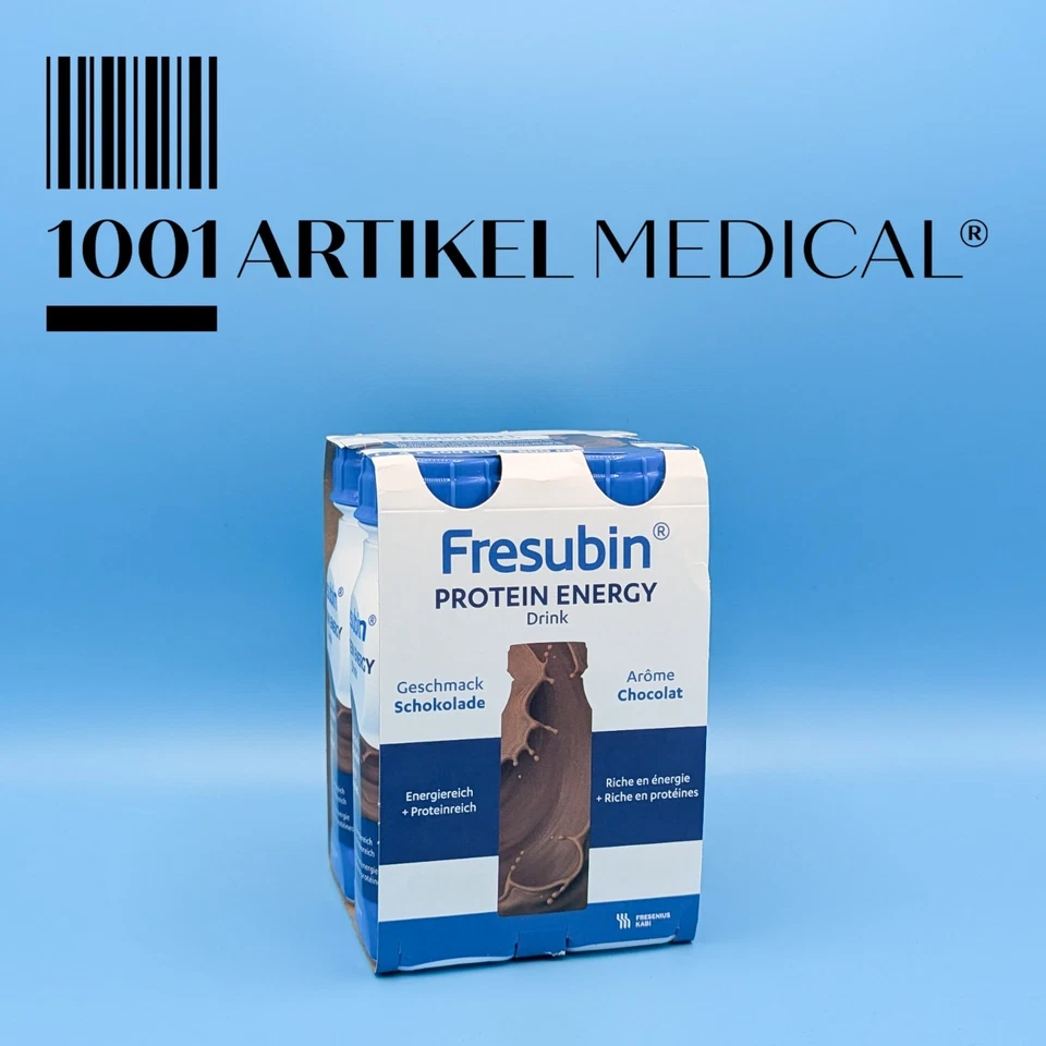FRESUBIN PROTEIN ENERGY Drink Schokolade 24 x 200ml - PZN 06698711 MHD 12/25
