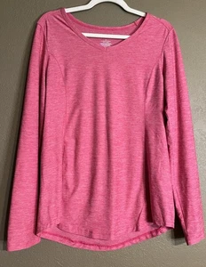 DULUTH TRADING CO Armachillo Pink Long Sleeve SleepShirt Women’s Small - Picture 1 of 4