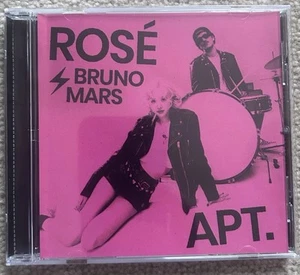 Rose & Bruno Mars “APT.” Pink CD Single 1 track - New, Aust Seller, GENUINE - Picture 1 of 5
