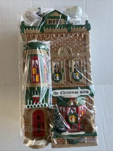 Dept 56 #5097-0 "THE CHRISTMAS SHOP" 1991 retired 1996 - Picture 1 of 8
