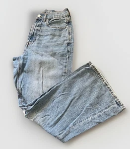 AMERICAN EAGLE Damen HIGHEST RISE 90er Flare Distressed Jeans Gr. 6 Short - Bild 1 von 10