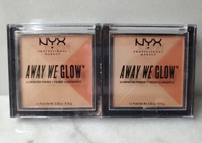 Polvo iluminador 2-NYX Away We Glow #AWGIP01 REFLEXIÓN DE VERANO. Foto 1 de 2