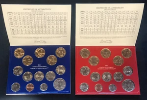 2011 P & D MINT SET United States (28 Coins) Uncirculated Complete w/Packaging - Picture 1 of 7