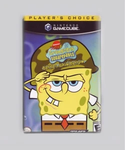 BOB ESPONJA PANTALONES CUADRADOS BATALLA POR BIKINI PARTE INFERIOR / GAMECUBE - IMÁN NEVERA 2"x3" - Imagen 1 de 3