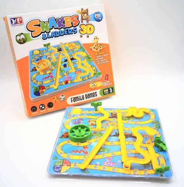  Magnetic Snakes and Ladders Board Game Set - 9.6 Inches : Toys  & Games