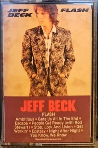 Jeff Beck "Flash" Cassette Tape - Picture 1 of 2