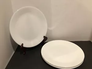 Set of 6 Corelle Winter Frost White 10" Dinner Plates Coupe - Picture 1 of 5