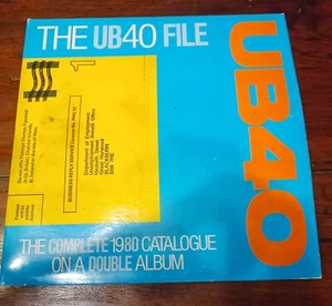 UB40 THE UB40 FILE 2LP VIRGIN 1980 Catalogue Vinyl Dischi 33 Giri Reggae - Foto 1 di 3