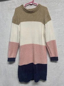 Girls Sweater Multicolor Tween Diva Girls Size 7 - Picture 1 of 9
