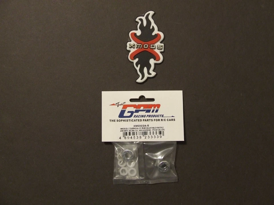 *XMODS GPM ALUMINUM REAR KNUCKLES FOR EVO XME022A SILVER NEW ** - Image 1 of 1