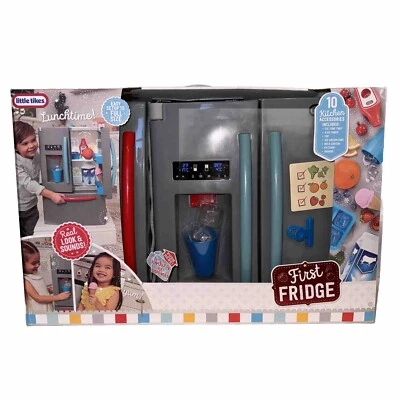 Little Tikes First FRIDGE Realistic Pretend Play Appliance for Kids Kitchen Play - Image 1 of 4