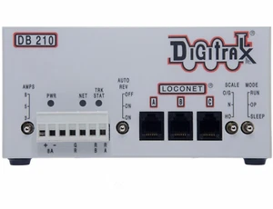 Digitrax DB210 With Power Supply Bundle ~ Single 3/5/8 Amp DCC Loconet Booster - Picture 1 of 2