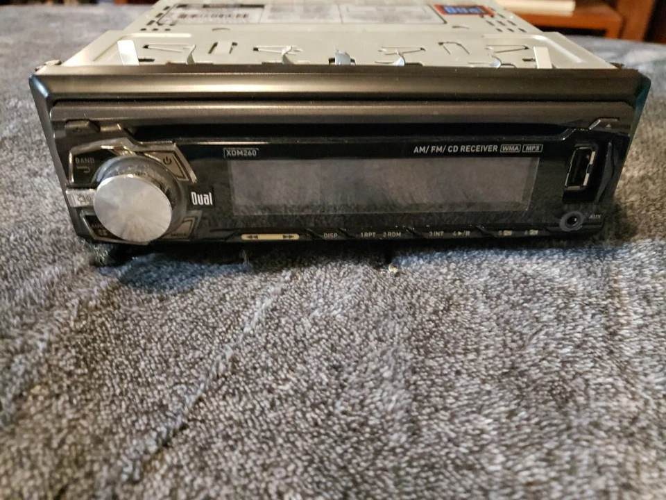 Dual XDM260 Audio Radio AM FM AUX USB MP3 CD Player Stereo Head Unit Receiver - Image 1 of 4