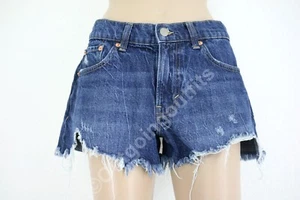 Lucky Brand Boy Mid Rise Short Women's Denim Jean Shorts Size 4/27 - Picture 1 of 11