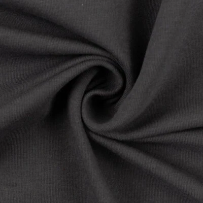 Sweat, Swafing, Maike,  *Öko-Tex Standard 100*, uni, Anthrazit, 150 cm - Bild 1 von 4