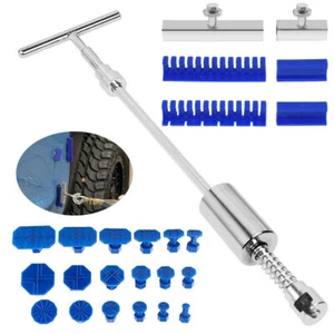 Car Body Slide Hammer Paintless Dent Repair Tools Puller Lifter Hail Removal Kit - Picture 1 of 11