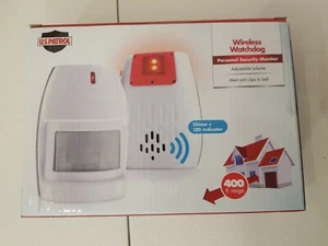 Brand New Wireless Watchdog Personal Security Monitor U.S. Patrol - Picture 1 of 6