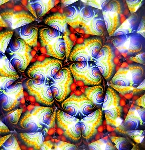 Caleidoscopio vintage hecho a mano de latón de 6" con estuche de cuero regalo coleccionable - Imagen 1 de 12