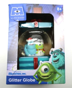 Globo de nieve/brillo Monsters Inc de 5,3" difícil de encontrar - Navidad - Sully & Mike Wazowski - Imagen 1 de 5