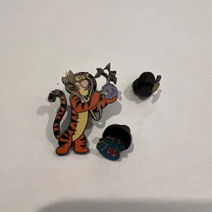 Rare Disneyland Resort Vintage Disney Tigger Doctor Plant / Tree Pin Set of 3 - Picture 1 of 7