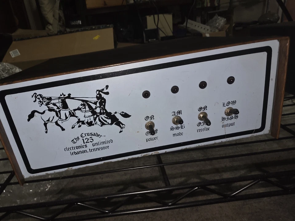 THE CRUSADER 125 BASE LINEAR AMPLIFIER - Image 1 of 4