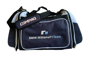 BMW WILLIAMS TASCHE selten Vintage Williams F1 Formel 1 Promo abnehmbare Seiten Folie - Bild 1 von 12