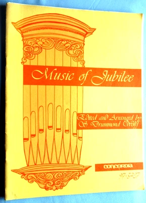 Music of Jubilee Organ Trumpets Timpani Complete Set of Parts 97-5237 1974 - Image 1 of 4