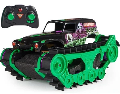 Monster Jam Official Grave Digger Trax All-Terrain Remote Control 1:15 Scale - Image 1 of 4