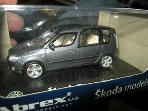 1:43 Abrex Skoda Roomster grey/grau in OVP - Picture 1 of 1
