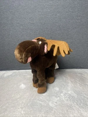 De colección Dakin Chewie Newgett Peluche Alce 1983 Peluche Reno 12” Lovey Foto 1 de 4