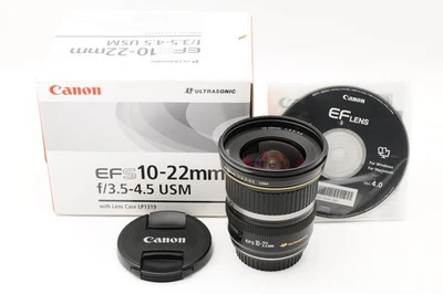 Canon EF-S 10-22mm F/3.5-4.5 USM AF Wide Angle Zoom Lens EF Mount from JAPAN - Image 1 of 4