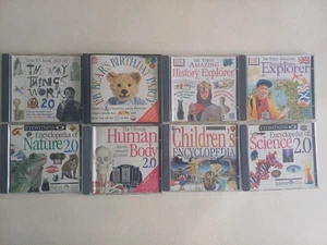 8 Dorling Kindersley Jewel Case Pc Cds. Vintage. - Picture 1 of 7
