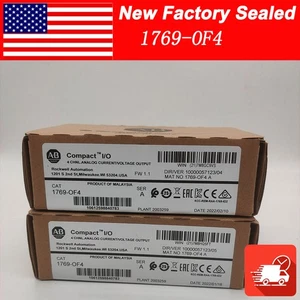 AB 1769-OF4 4Pt CompactLogix Analog Output Module 2023 New Sealed TX - Picture 1 of 6