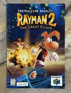 Rayman 2 Manual - Nintendo 64 N64 **EXCELENTE** - Imagen 1 de 6