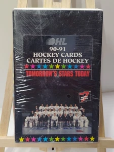 New 1990-1991 OHL Hockey Cards Tomorrow's Stars Today Sealed Rare Vintage Box - Picture 1 of 24