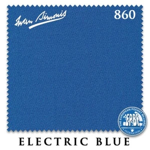 8' Simonis 860 Pool Table Cloth - Electric Blue - AUTHORIZED DEALER - Picture 1 of 4