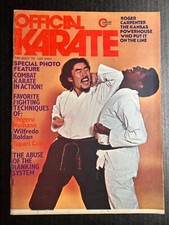 OFFICIAL KARATE July 1974 Martial Arts Kung Fu Tayari Casel Street fighting Cops