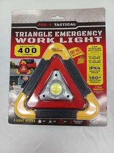 TRIANGLE EMERGENCY WORK LIGHT - Picture 1 of 5