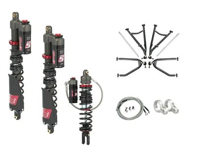 Amortecedores traseiros dianteiros LSR Lone Star DC-4 braço A viagem longa Elka Stage 5 LTZ400 05+ - Imagem 1 de 3