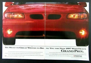 1997 PONTIAC Wide Track Grand Prix 2 Page Magazine Ad - Picture 1 of 1