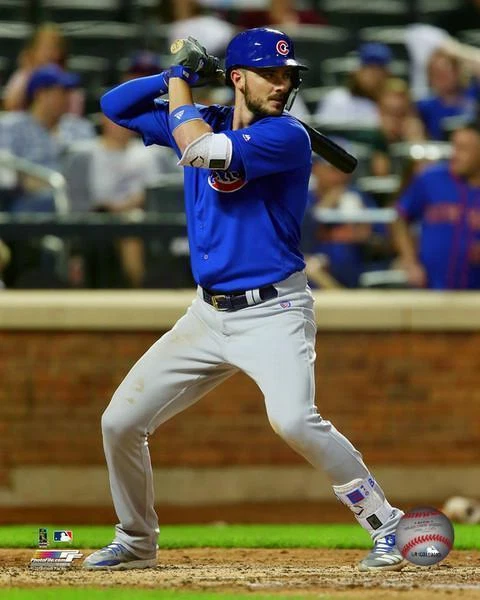 KRIS BRYANT ~ 8x10 Foto a Color Imagen Licencia MLB ~ Bateo ~ Chicago Cubs Foto 1 de 1