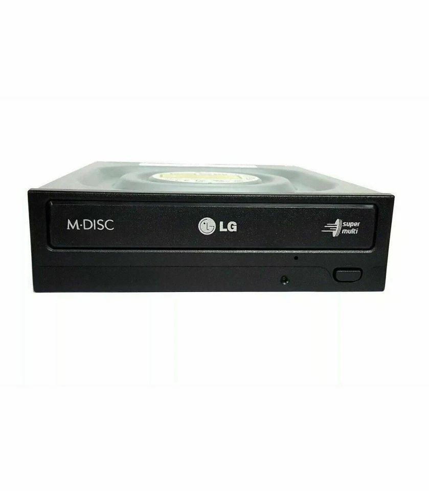 LG Super-Multi 24x Internal DVD±RW/CD-RW Drive - Black (GH24NSB0)