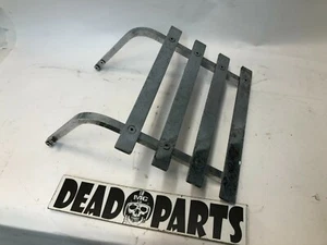 Harley sissybar passenger back rest large rack carrier NOS - Picture 1 of 4