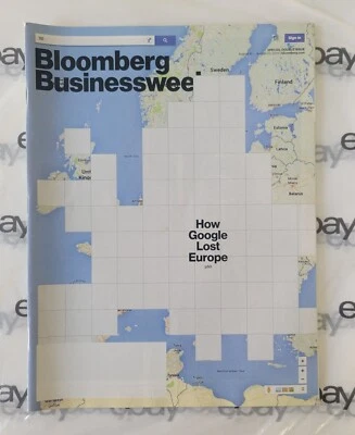 Bloomberg Businessweek Magazine August 10-23, 2015 "How Google Lost Europe" - Image 1 of 2