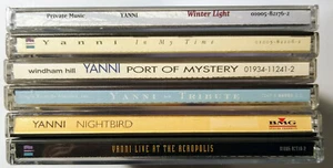 6 CD lot Yanni Winter Light In My Time Tribute Nightbird Live at the Acropolis + - Picture 1 of 10