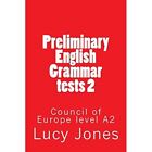 Preliminary English Grammar Tests 2 Council Of Europe   Paperback New Principa