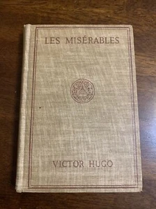 1923 Les Miserables Victor Hugo Book French Antique - Picture 1 of 15